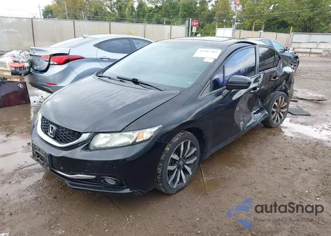 2014 Honda Civic Ex-L из США, поврежденный, VIN 2HGFB2F91EH529922